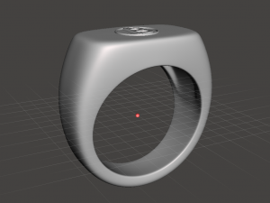 Bitcoin Ring 3D-printmodel