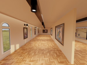 Vintage Gallery 3Dモデル