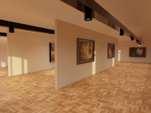 Vintage Gallery 3Dモデル