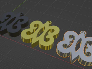 FAITH PENDANT 3D Print Model
