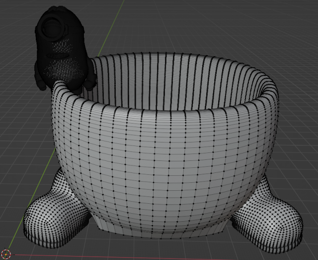 Minion Pot Modelo de impresión 3D .c4d .max .obj .3ds .fbx .stl .blend 