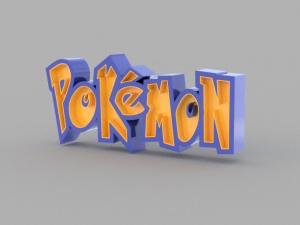 POKMON NEON LAMP Modelo de Impressão 3D
