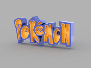 POKMON NEON LAMP 3D Print Model