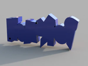 POKMON NEON LAMP 3D Print Model