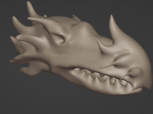 Dragon head incentive 3D Model