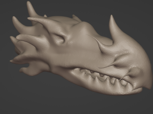 Dragon head incentive 3D मॉडल
