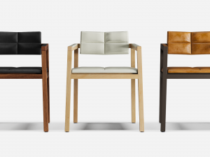 Mila armchair hero 3D Model