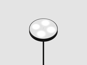 Floor lamp Ideal Lux COLONNA PT4 NERO 3D Модель