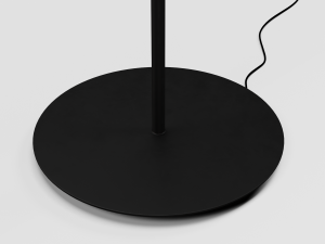 Floor lamp Ideal Lux COLONNA PT4 NERO 3D Model