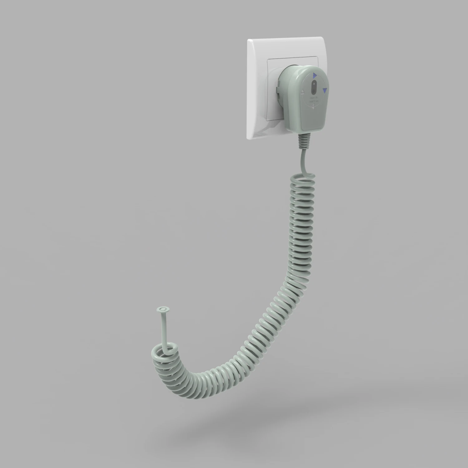 소켓 와이어 온도 조절기 3D 모델 .c4d .max .obj .3ds .fbx .stl .blend 