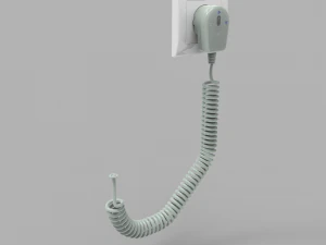 Socket Wire Temperature controller 3D Model