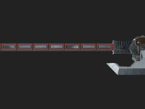 Battle axes 3D Model