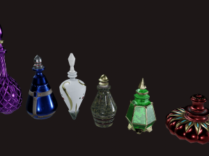 Fantasy Bottle Pack 3Dモデル