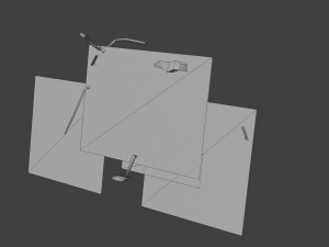 Bicycle for RTS game or background FREE 3D Model