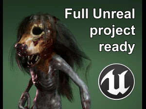 Gotowy projekt Pachuka Unreal Low-poly Model 3D