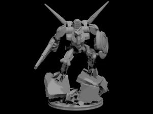 Exo mecha team 3D Print Model
