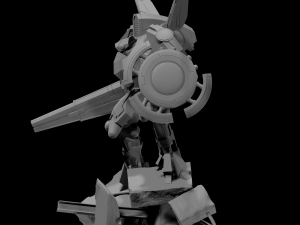 Exo mecha team 3D Baskı Modeli