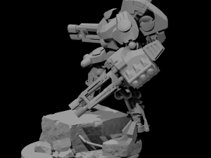 Exo mecha team 3D Print Model
