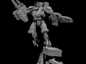 Exo mecha team 3D Print Model