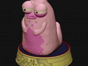 Pupa Solar Opposites &Uuml;CRETSİZ 3D baskı modeli 3D Baskı Modeli