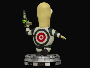 TragetBoy Rick and Morty FREE 3D Print Model