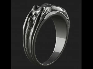 Sexy cyber ring Free 3D print model 3D Print Model