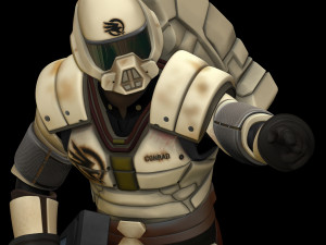 Commando GDI 3D Print Model