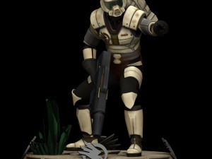 Commando GDI 3D Print Model