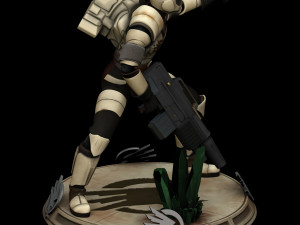Commando GDI 3D Print Model
