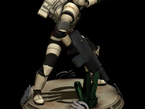 Komando GDI 3D Baskı Modeli