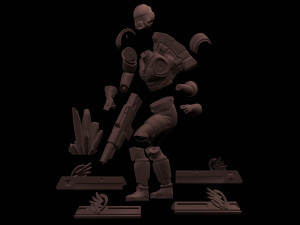Commando GDI 3D Print Model