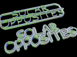Solar Opposites Trinket 2 in 1 FREE 3D प्रिंट मॉडल