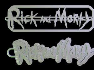 Rick und Morty Trinket 2 in 1 KOSTENLOS 3D Druckmodell