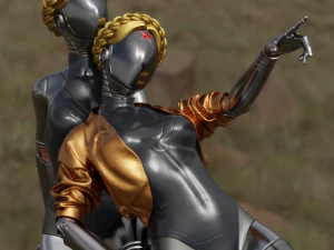 Atomik İkizler 3D Baskı Modeli