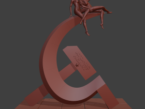 Atomic Twins Model Cetak 3D