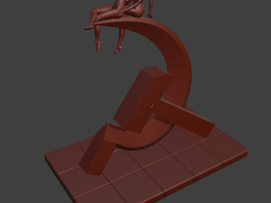 Atomic Twins Model Cetak 3D