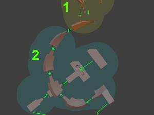 Atomic Twins Model Cetak 3D