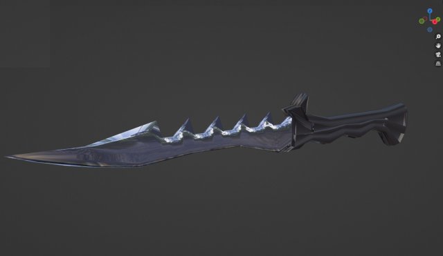 Dagger Modelo 3D .c4d .max .obj .3ds .fbx .stl .blend 