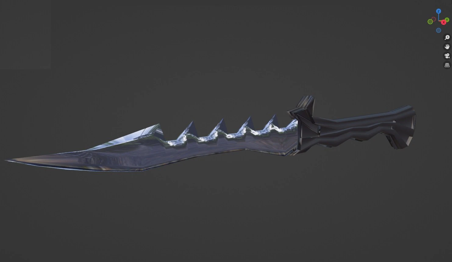 Dagger 3D Model .c4d .max .obj .3ds .fbx .stl .blend 