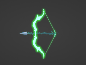 Lightning bow Modelo 3D