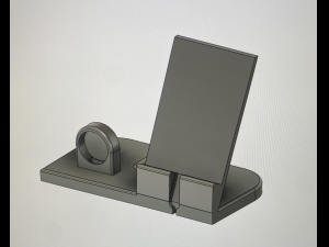 Phone and watch charger 3D Print Model