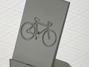 Soporte para tel&eacute;fono con bicicleta Modelo de impresión 3D