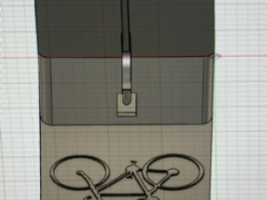 Phone holder with bike 3D Druckmodell