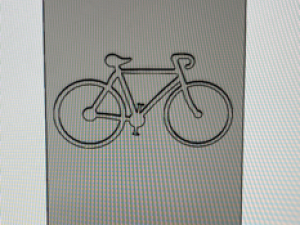 Phone holder with bike 3D Druckmodell