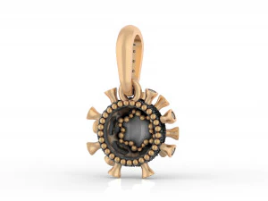Suspension virus 3D Model