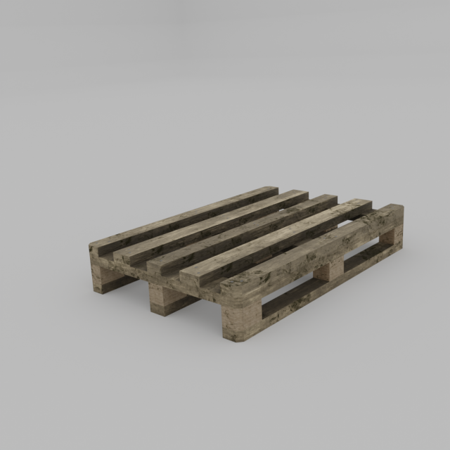 Pallet Model 3D .c4d .max .obj .3ds .fbx .stl .blend 
