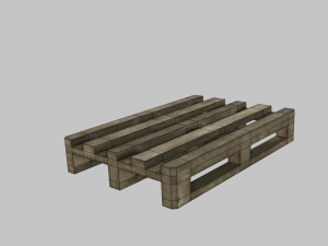 Pallet Model 3D