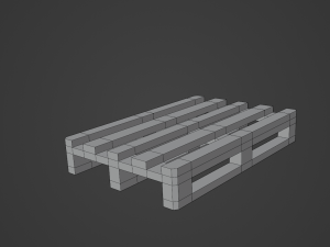 Pallet Model 3D