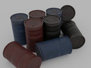Barrel 3Dモデル