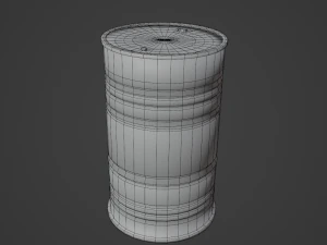 Barrel 3D Model